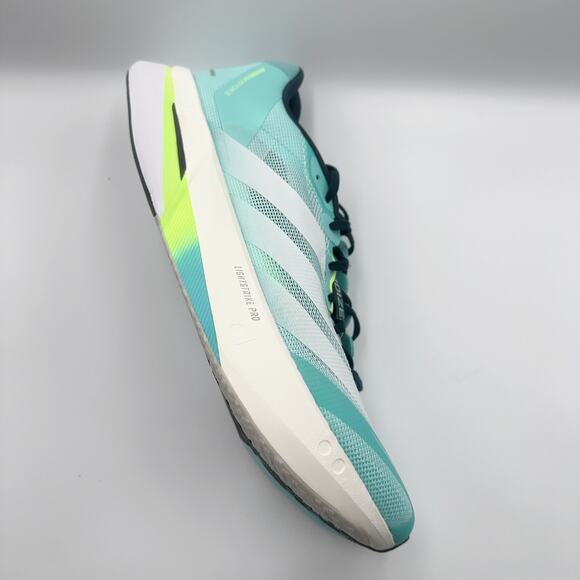 Size 11 ADIDAS Adizero Boston 13 Running Shoes Men’s “Flash Aqua” JS4945 New main image 5